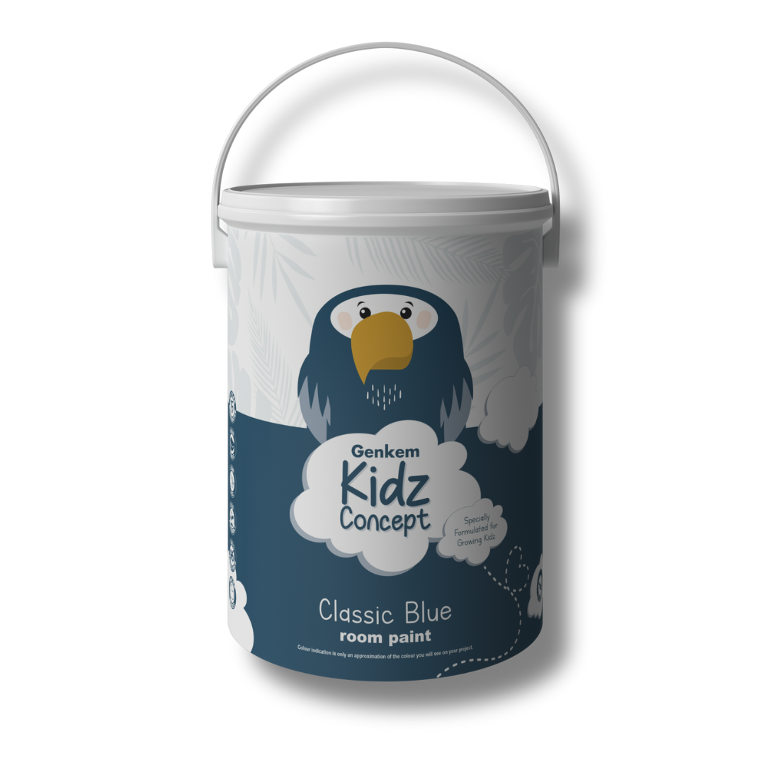 Genkem Kidz Concept Room Paint - Classic Blue