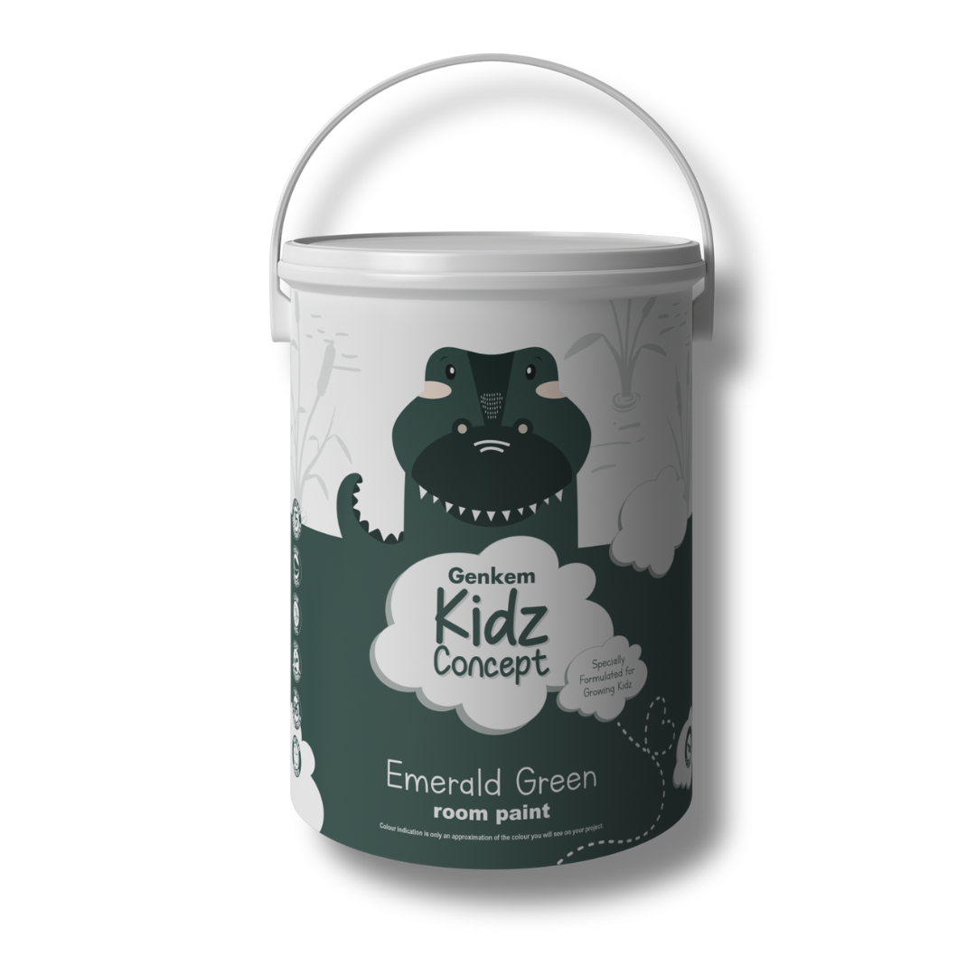 Genkem Kidz Concept Room Paint - Emerald Green