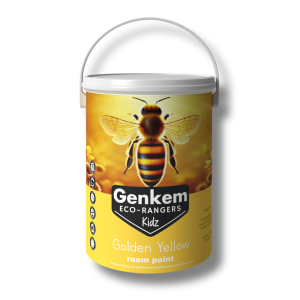 Genkem Kidz Eco-Rangers Room Paint - Golden Yellow