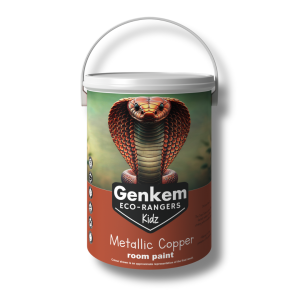 Genkem Kidz Eco-Rangers Room Paint - Metallic Copper