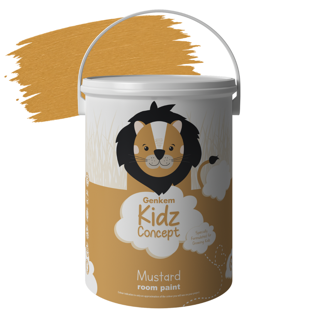 Genkem Kidz Concept Room Paint - Mustard