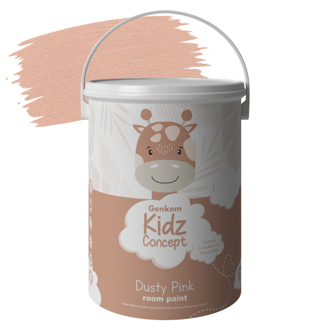 Genkem Kidz Concept Room Paint - Dusty Pink