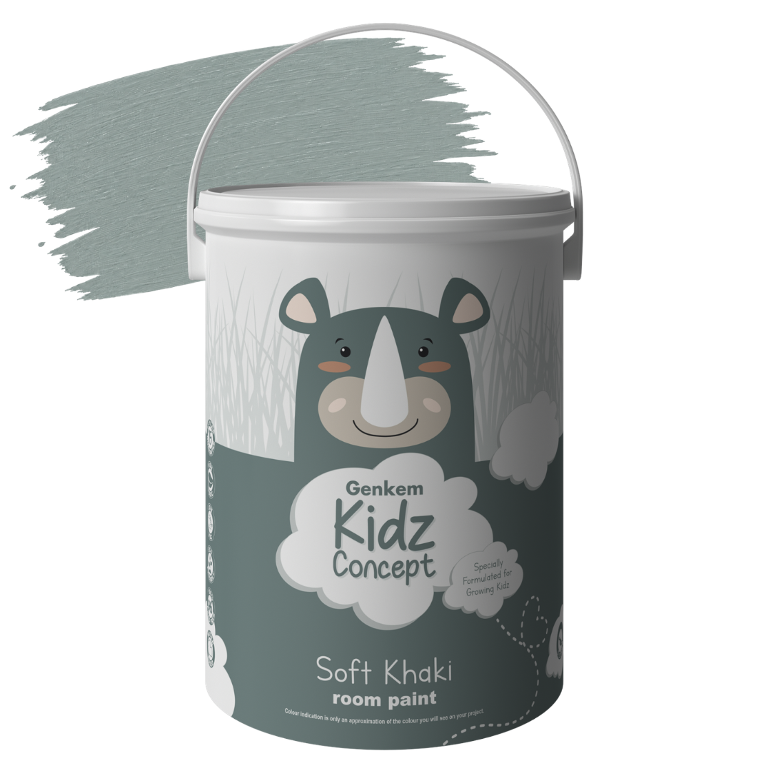 Genkem Kidz Concept Room Paint - Soft Khaki