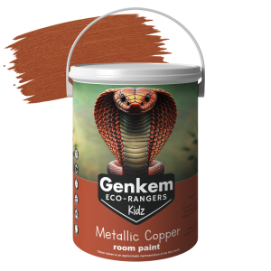 Genkem Kidz Eco-Rangers Room Paint - Metallic Copper