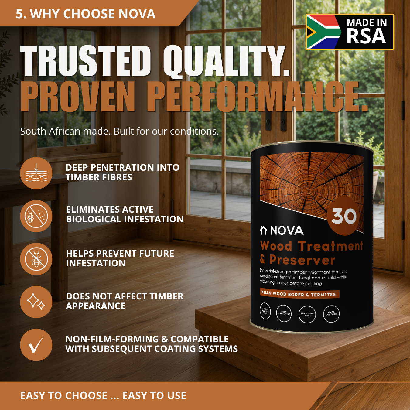 Nova 30 Wood Treatment & Preserver - Image 4