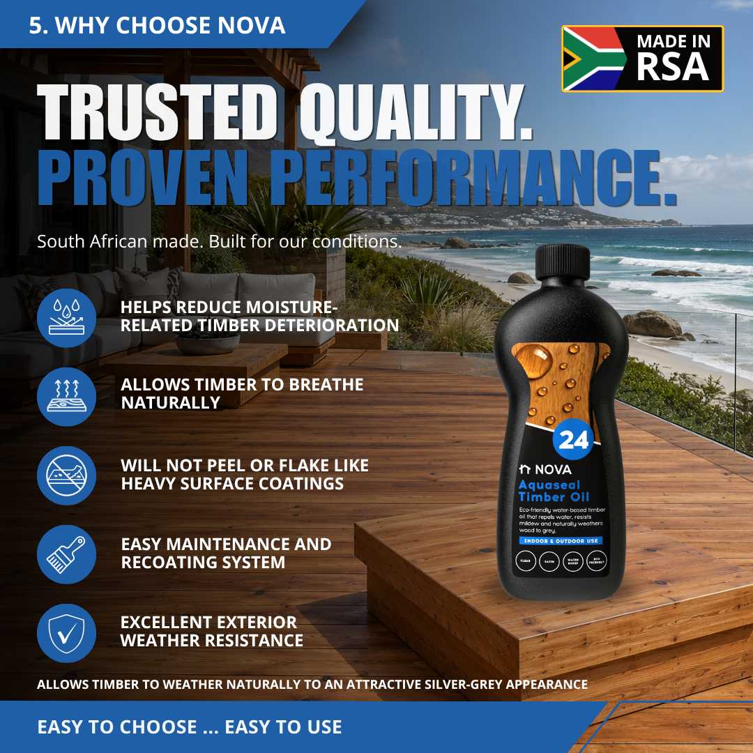 Nova 24 Aquaseal Timber Oil - Image 5