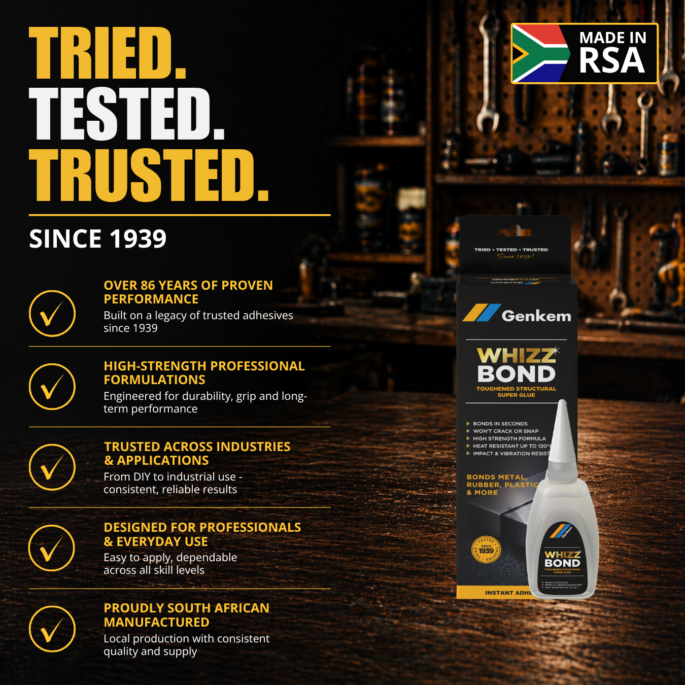 Genkem Whizzbond Toughened Super Glue - Image 6