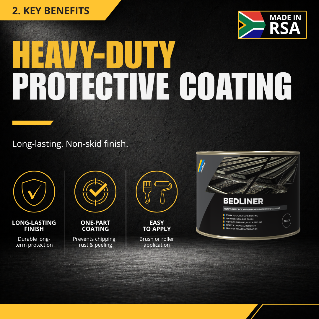 Genkem Bedliner Black Protective Coating - Image 2