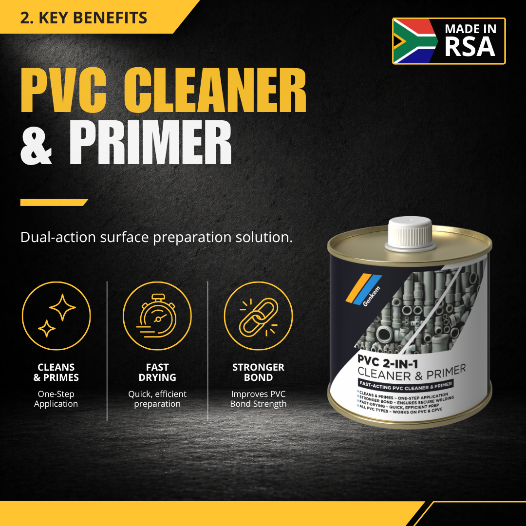 Genkem 2-in-1 PVC Cleaner & Primer - Image 2