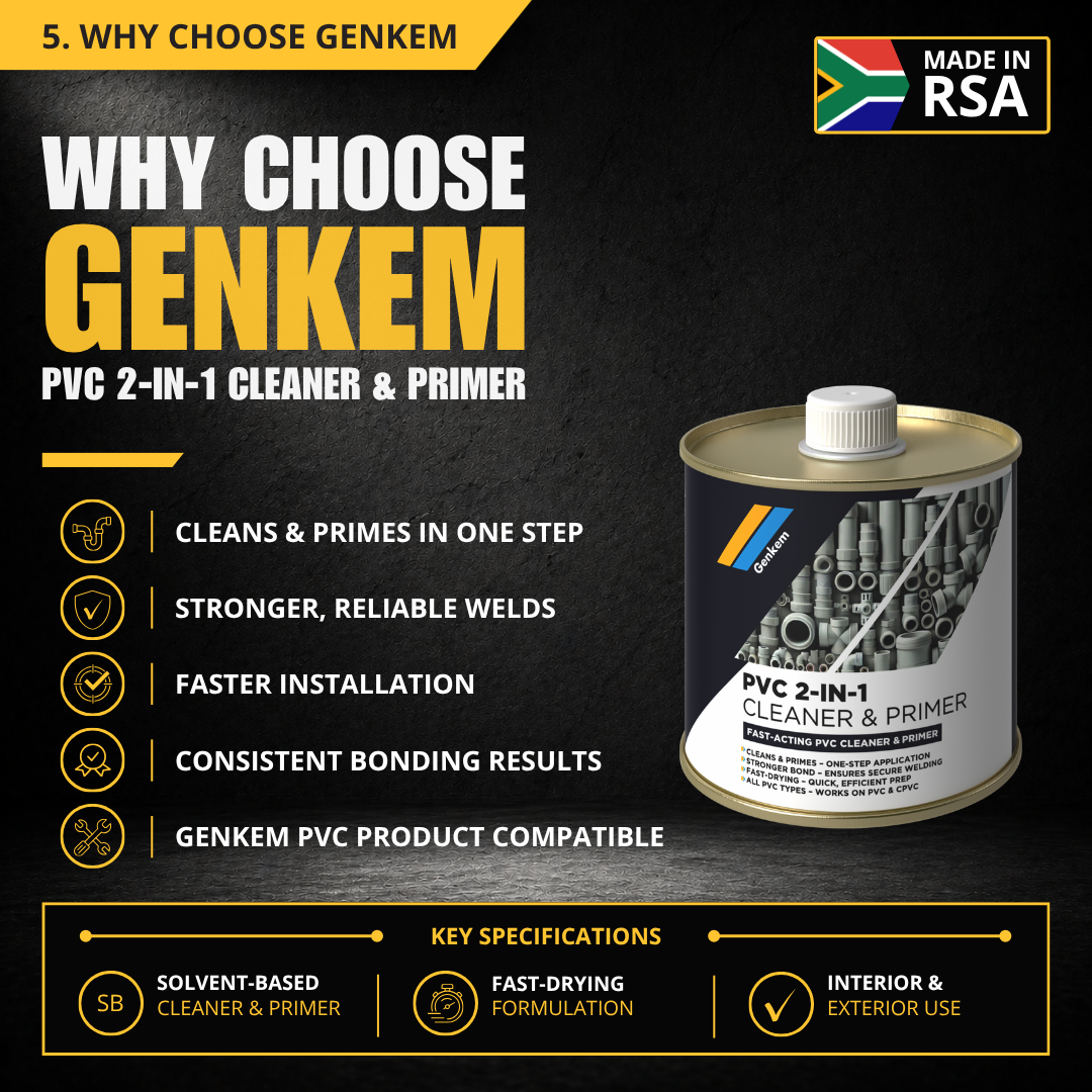 Genkem 2-in-1 PVC Cleaner & Primer - Image 5
