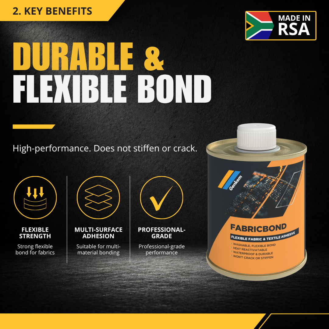 Genkem Fabricbond Fabric Adhesive - Image 2