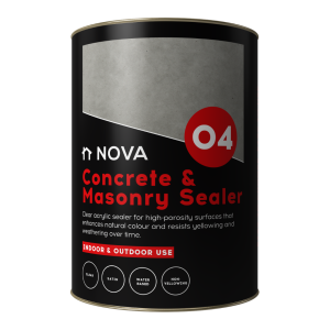 Nova 04 Concrete & Masonry Sealer Natural Finish