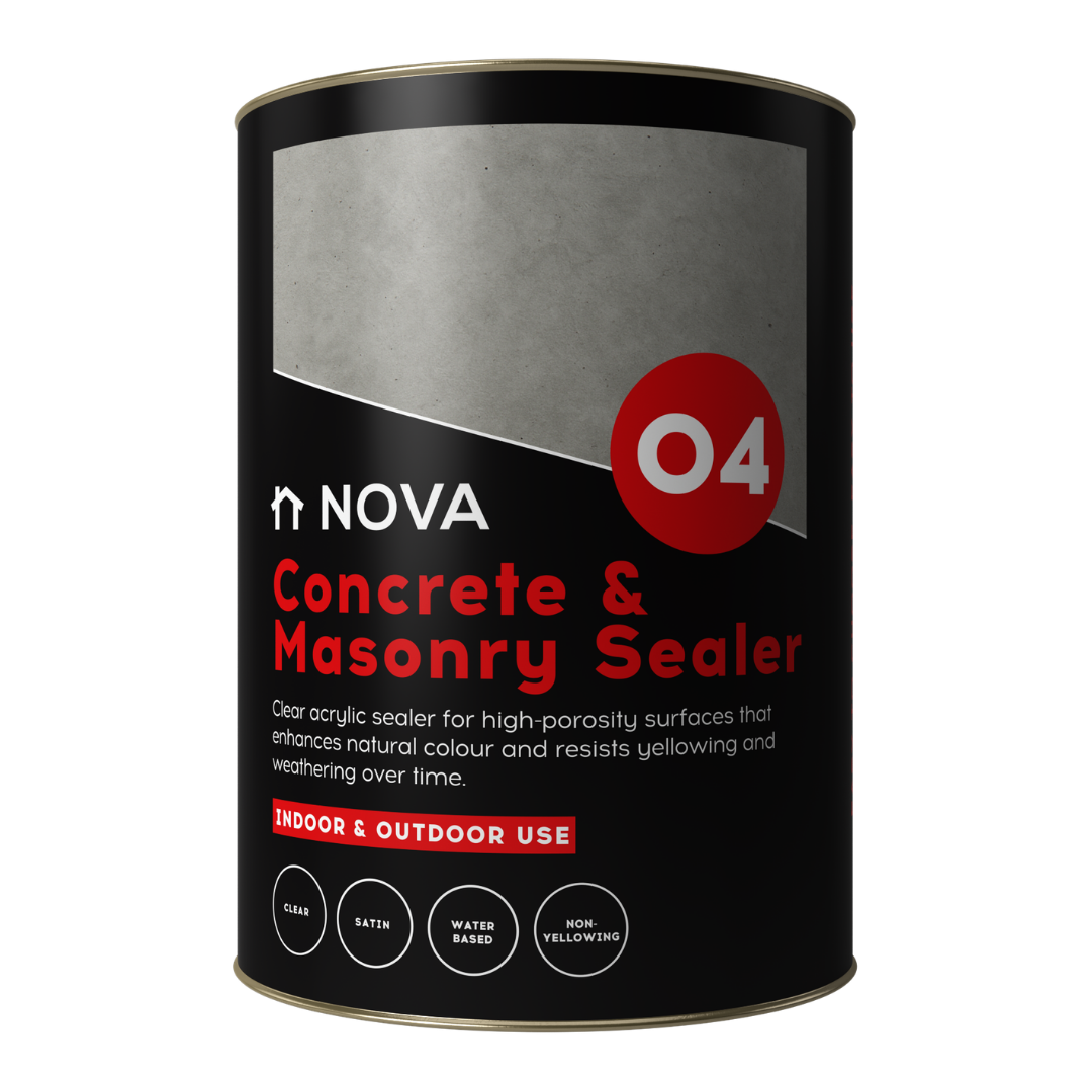 Nova 04 Concrete & Masonry Sealer Natural Finish