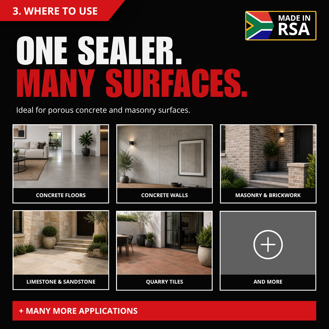 Nova 04 Concrete & Masonry Sealer Natural Finish - Image 3