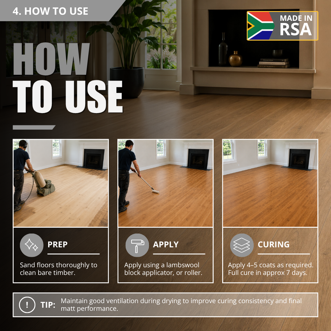 Bourne Matt Wooden Floor Sealer - Image 4