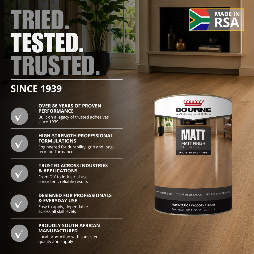 Bourne Matt Wooden Floor Sealer - Image 6